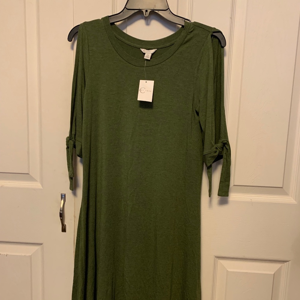 NWT - Basil Green Women's Dress